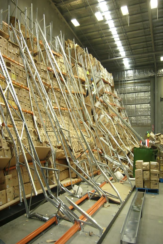Christchurch Earthquake Collapsed Storage Racks In Warehouse 96Dpi