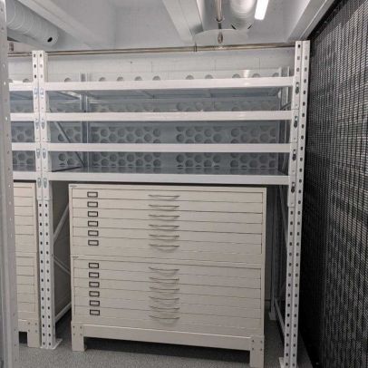 Map Cabinet Unispan Long Span Shelving 1