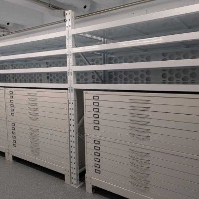 Map Cabinet Unispan Long Span Shelving 5