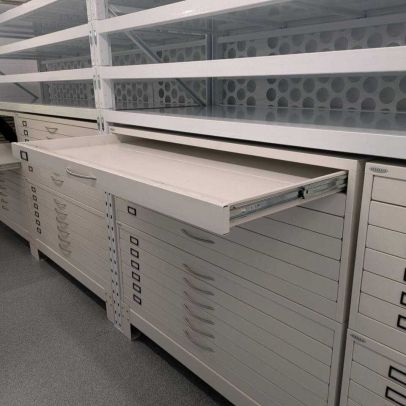 Map Cabinet Unispan Long Span Shelving 6