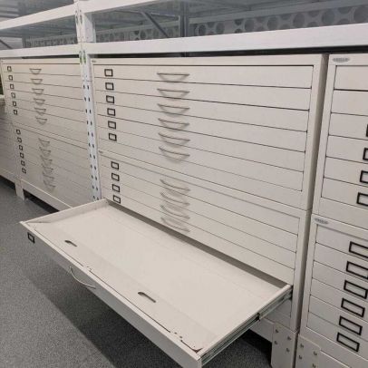 Map Cabinet Unispan Long Span Shelving 7