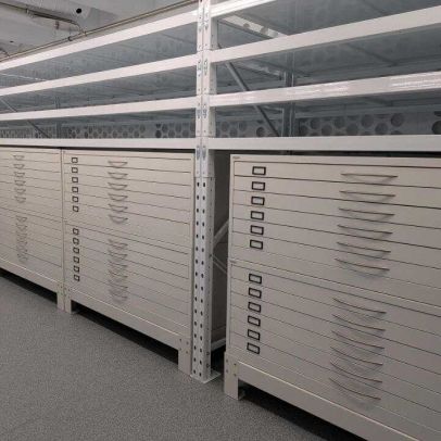 Map Cabinet Unispan Long Span Shelving 8