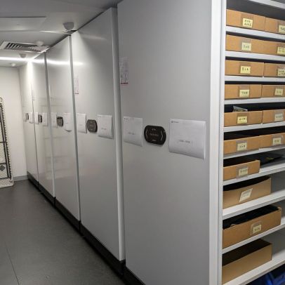 Sydney It Company Compactus Aislesaver Boxes In Shelves